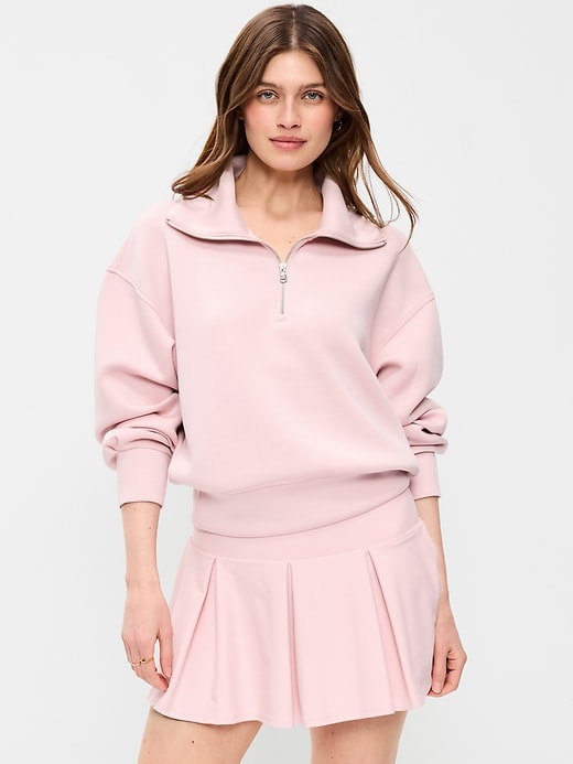 Image number 1 showing, Bounce Fleece Half-Zip Pullover Sweatshirt