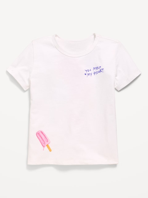 Short-Sleeve Graphic T-Shirt for Girls