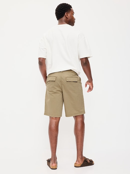 Image number 3 showing, Baggy Heavyweight Workwear Shorts-- 10-inch inseam