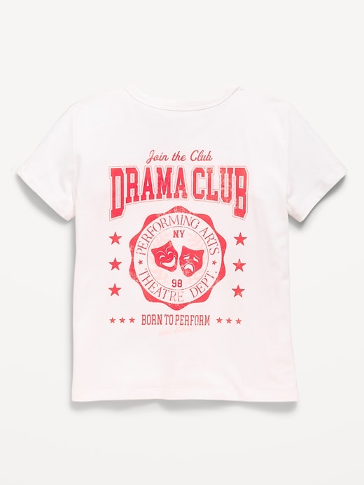 Image number 2 showing, Short-Sleeve Graphic T-Shirt for Girls