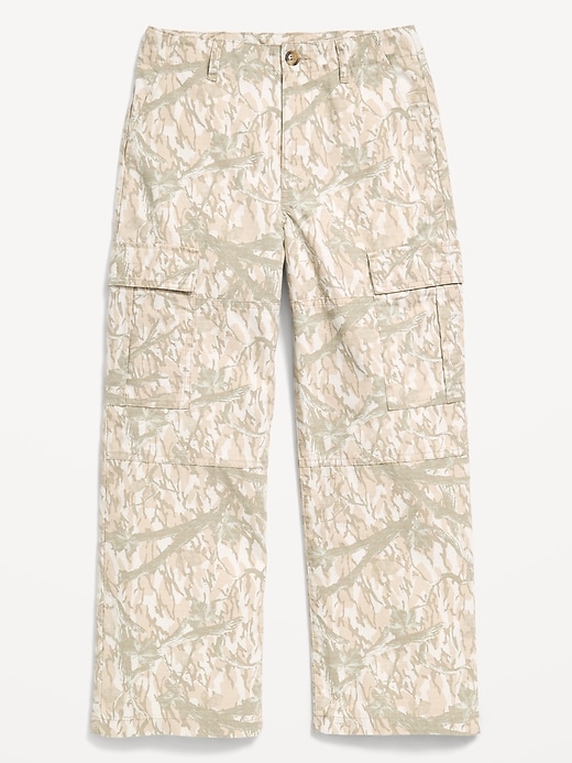 Image number 4 showing, Baggy Cargo Ripstop Pants for Boys
