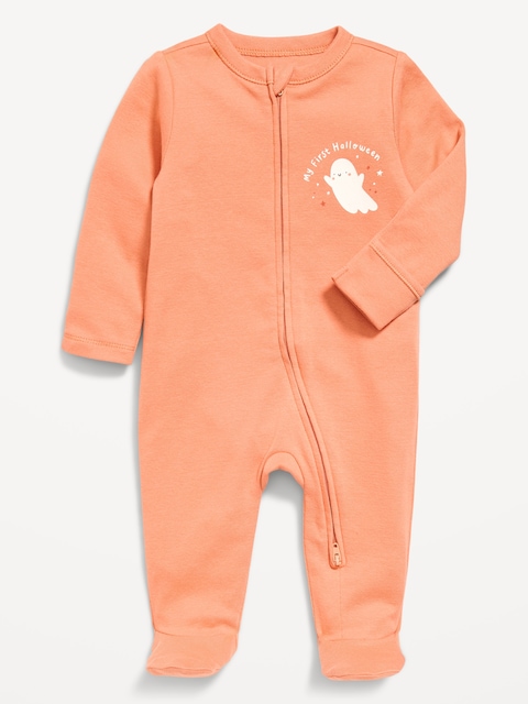 2-Way-Zip Sleep & Play Footed One-Piece for Baby