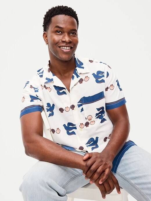 Image number 3 showing, Short-Sleeve Camp Shirt