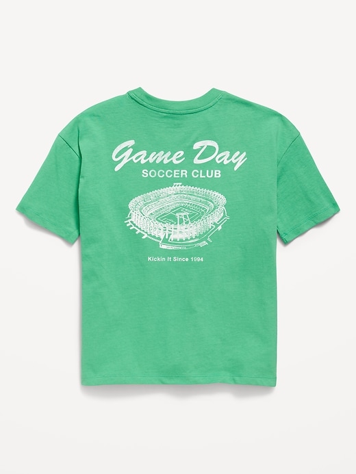 Image number 2 showing, Oversized Graphic T-Shirt for Boys