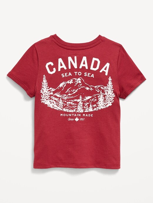 Image number 2 showing, Short-Sleeve Unisex Graphic T-Shirt for Toddler