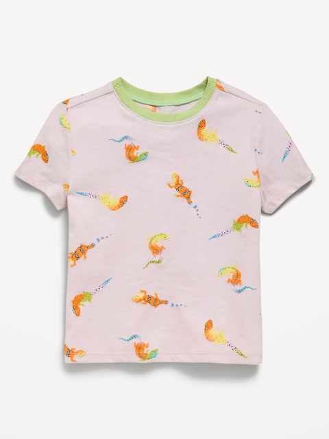 T-SHIRT À MANCHES COURTES ET À MOTIF POUR TOUT-PETIT