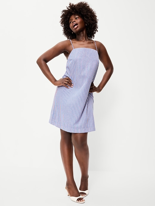 Image number 7 showing, Strappy Mini Shift Dress