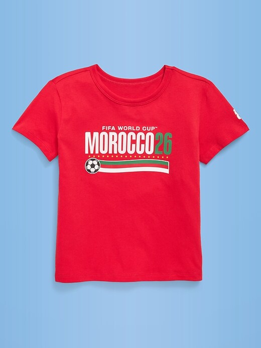 Image number 1 showing, FIFA World Cup 26™ Morocco Graphic T-Shirt for Girls