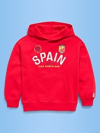 Image number 1 showing, FIFA World Cup 26™ Spain Oversized Pullover Hoodie for Boys