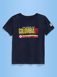 Image number 1 showing, FIFA World Cup 26™ Colombia Graphic T-Shirt for Girls