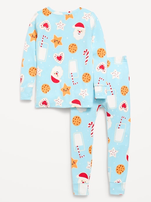 L'image numéro 2 présente Pyjama ajusté douillet à motif pour tout-petit et bébé