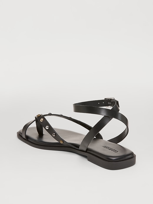 Image number 4 showing, Studded Toe-Strap Sandals