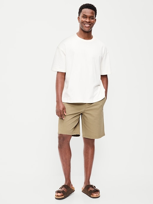 Image number 1 showing, Baggy Heavyweight Workwear Shorts-- 10-inch inseam