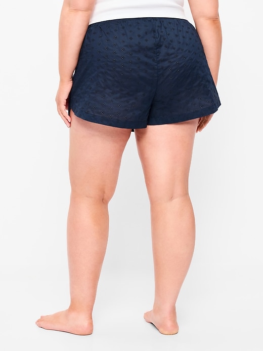 L'image numéro 5 présente [NEED FABRIC CONTENT] Short de pyjama boxeur classique en popeline