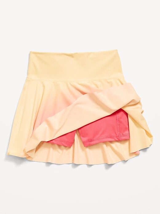 L'image numéro 2 présente Jupe-short à taille haute PowerSoft pour fille