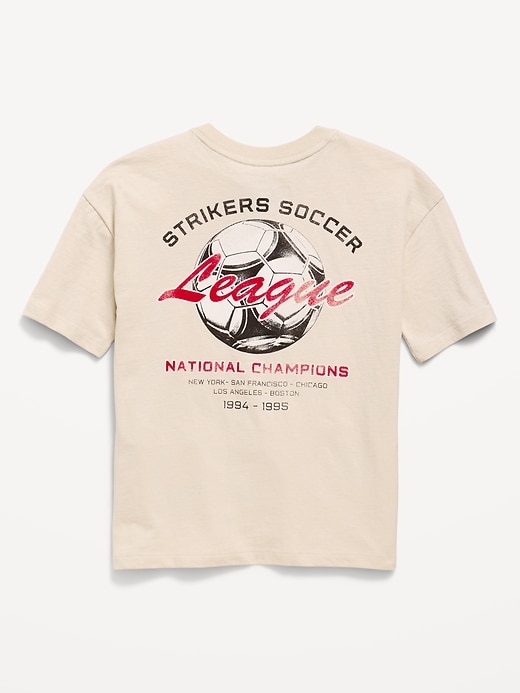 Image number 2 showing, Oversized Graphic T-Shirt for Boys