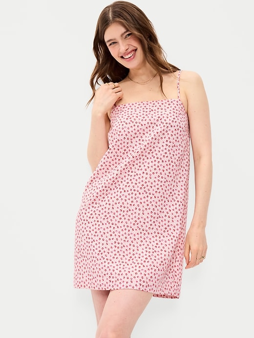 Image number 1 showing, Strappy Mini Shift Dress