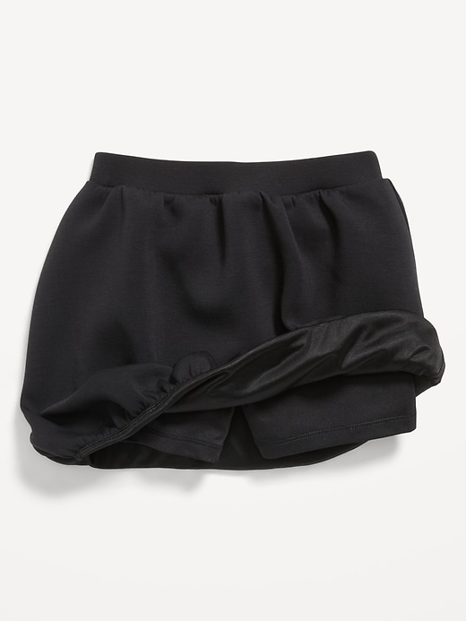 L'image numéro 3 présente Jupe-short bouffante en molleton raffiné pour fille