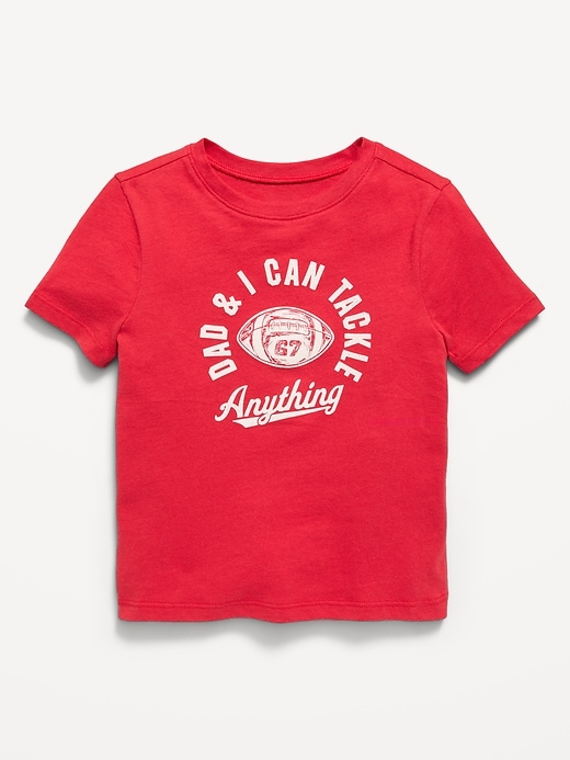 L'image numéro 1 présente T-shirt à imprimé à manches courtes pour tout-petit