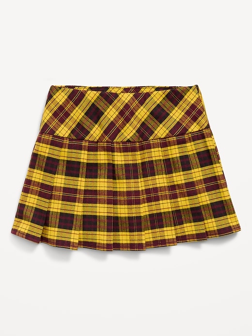 Image number 1 showing, Pleated Twill Skort for Girls