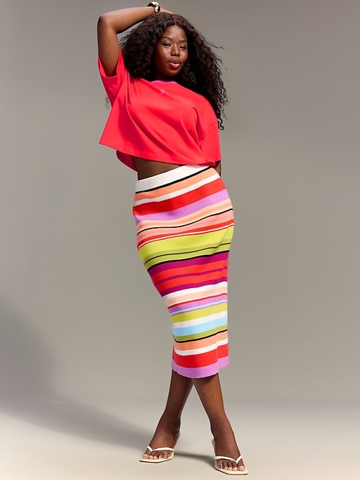 Image number 3 showing, Old Navy x Christopher John Rogers Crop T-Shirt