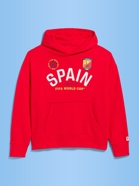 CHANDAIL À CAPUCHON SURDIMENSIONNÉ DE LA COUPE DU MONDE DE LA FIFA 26™, ESPAGNE POUR HOMME