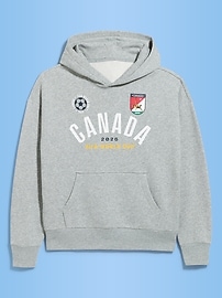 Image number 1 showing, FIFA World Cup 26™ Canada Oversized Pullover Hoodie for Men