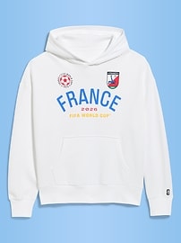 Image number 1 showing, FIFA World Cup 26™ France Oversized Pullover Hoodie for Men