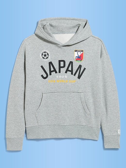 Image number 1 showing, FIFA World Cup 26™ Japan Oversized Pullover Hoodie for Men