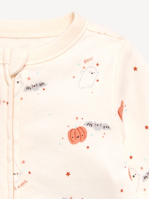 Image number 2 showing, 2-Way-Zip Sleep & Play Footed One-Piece for Baby