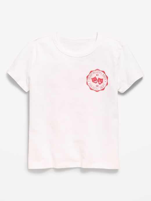 Image number 1 showing, Short-Sleeve Graphic T-Shirt for Girls