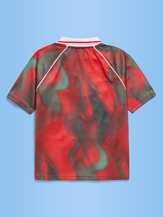 Image number 2 showing, FIFA World Cup 26™ Morocco Lifestyle Collared Jersey T-Shirt for Kids