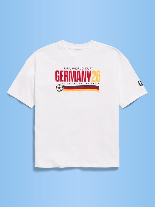 Image number 1 showing, FIFA World Cup 26™ Germany Oversized Graphic T-Shirt for Boys