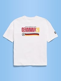 Image number 1 showing, FIFA World Cup 26™ Germany Oversized Graphic T-Shirt for Boys