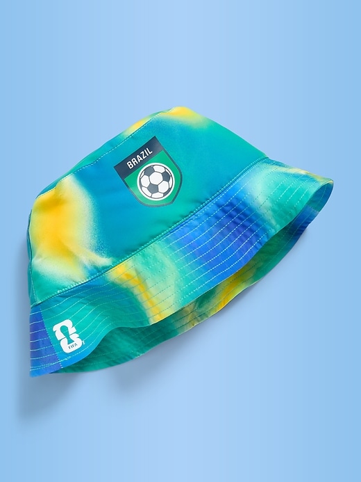L'image numéro 1 présente Chapeau cloche Coupe du monde de la FIFA 26™, Brésil pour enfant