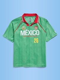 Image number 2 showing, FIFA World Cup 26™ Mexico Lifestyle Collared Jersey T-Shirt for Kids