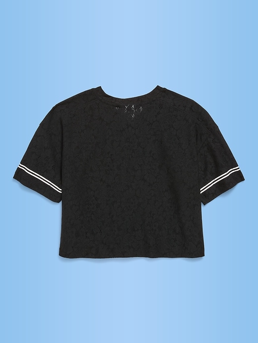 L'image numéro 2 présente T-shirt droit à encolure en V à dentelle Coupe du monde de la FIFA 26™, Japon pour fille