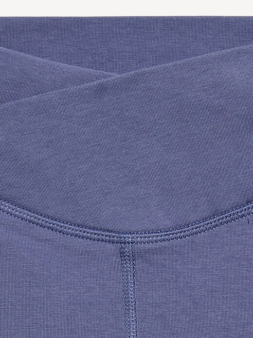 Image number 3 showing, High-Waisted PowerChill Crossover Flared Leggings for Girls