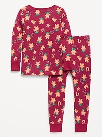 Image number 2 showing, Printed Unisex Snug-Fit Pajama Set for Toddler & Baby