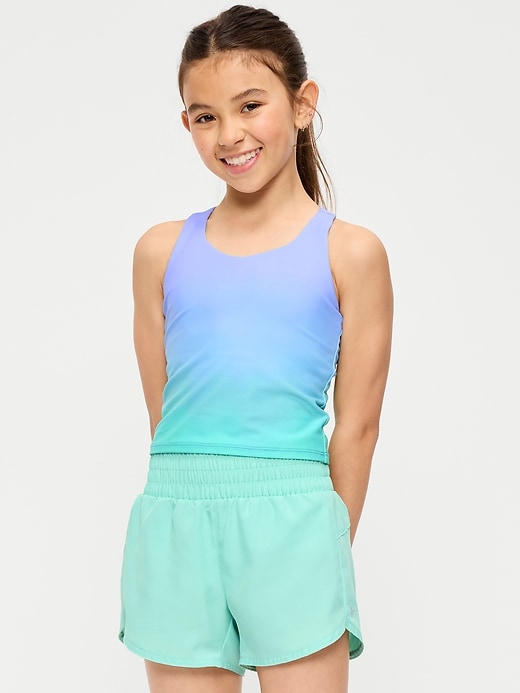 Image number 1 showing, PowerSoft Longline Sports Bra for Girls