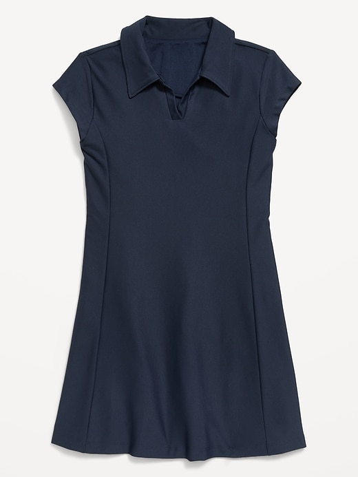 Image number 1 showing, StudioSmooth Collared Athletic Dress for Girls