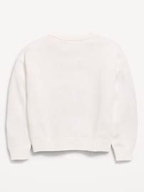 Image number 2 showing, Long-Sleeve Pullover Sweater for Girls