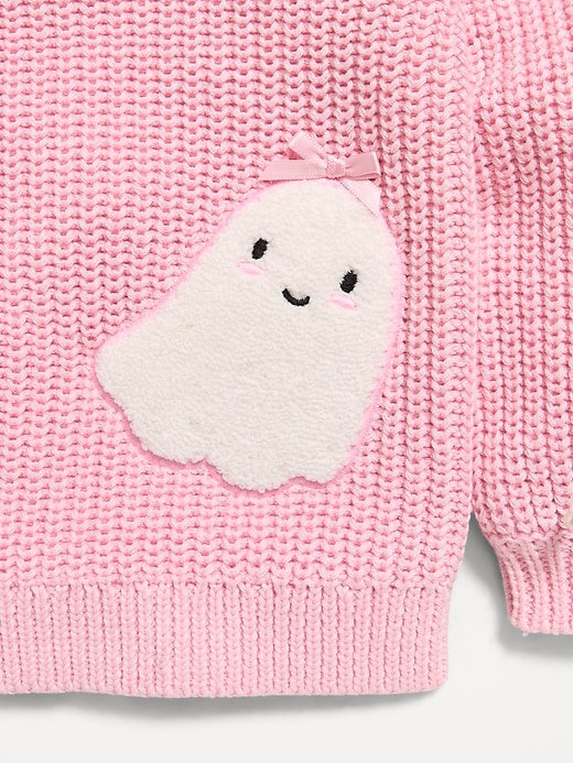 Image number 2 showing, Long-Sleeve Graphic Sweater for Toddler Girls