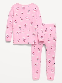 Image number 2 showing, Printed Snug-Fit Pajama Set for Toddler & Baby