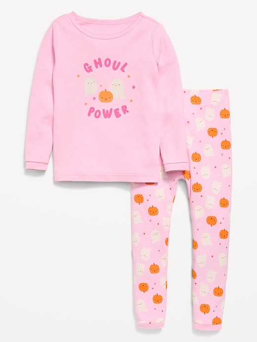 Image number 1 showing, Snug-Fit Graphic Pajama Set for Toddler & Baby