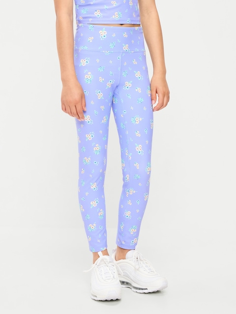 High-Waisted PowerSoft 7/8 Leggings for Girls