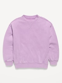 Image number 1 showing, Oversized Fleece Sweatshirt for Boys