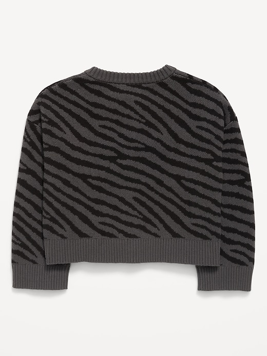 L'image numéro 3 présente Cardigan douillet à devant boutonné pour fille