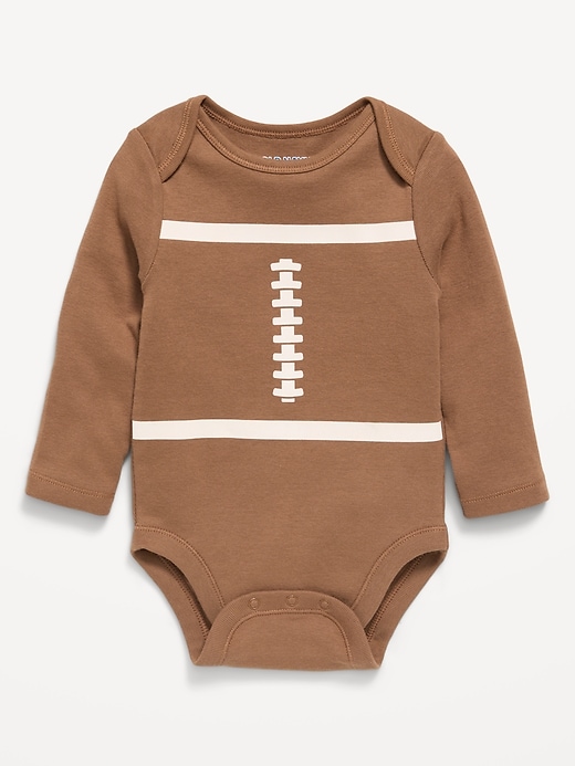 Image number 1 showing, Long-Sleeve Graphic Bodysuit for Baby