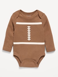 Image number 1 showing, Long-Sleeve Graphic Bodysuit for Baby